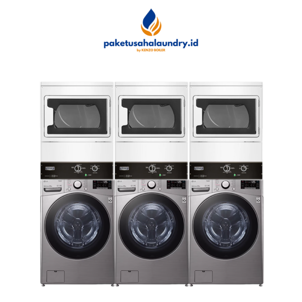 PAKET LG 20 KG + MAYTAG 3 STACK REGULER